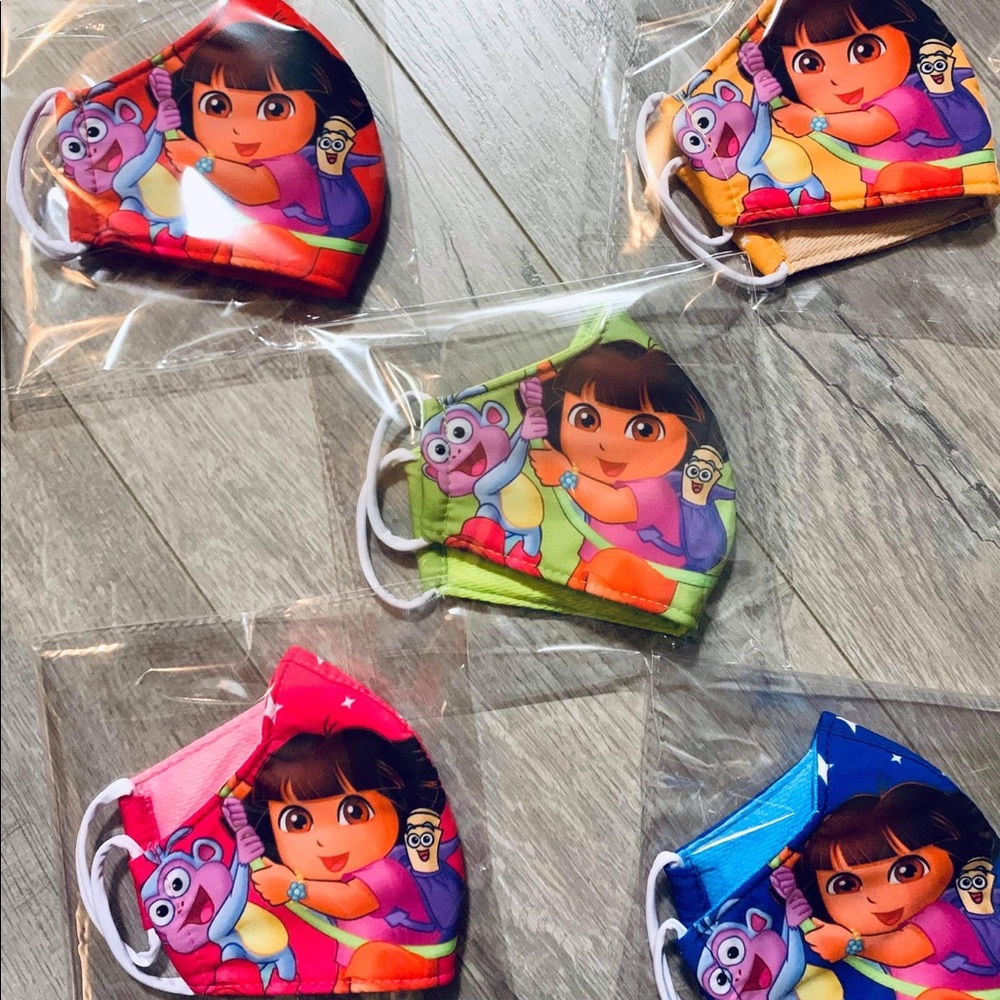 Pack of 10 Kid Mask Special Dots Edition